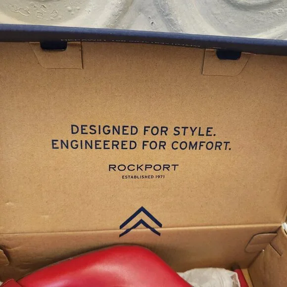 Rockport Total Motion 75mm Pointy Toe Pumps. Red. NIB. Size 8.5. Leather - Picture 11 of 12